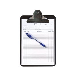 Q-connect Portanotas Polipropileno Negro DIN A4