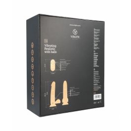 Consolador Realista Virgite R16 Negro 16 cm Consolador Realista Virgite R16 Negro 16 cm