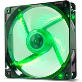 Nox NXCFAN120LG Ventilador Coolfan 120 LED 120mm Verde para PC, 1200 RPM, 19 dBA Silencioso, Alto Flujo de Aire, Conector 3/4 Pines