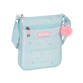 Bolso Bandolera Moos Garden 21 x 25 x 4.5 cm Turquesa