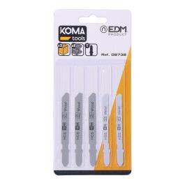 Koma Tools Hojas Sierra de Calar 08705 y 08754 Set 5 uds Madera/Metal Lijado