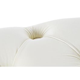 DKD Home Decor Descalzadora Glam Crema Dorado, Banqueta Poliéster y Metal, Ancho 103cm Profundidad 46cm Alto 42cm, Altura Asiento 42cm Desmontable DKD Home Decor Descalzadora Glam Crema Dorado, Banqueta Poliéster y Metal, Ancho 103cm Profundidad 46cm Alto 42cm, Altura Asiento 42cm Desmontable