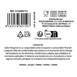 Vaso Nalon Optic 400 cc - La Mediterranea (36 Unidades) Vaso Nalon Optic 400 cc - La Mediterranea (36 Unidades)