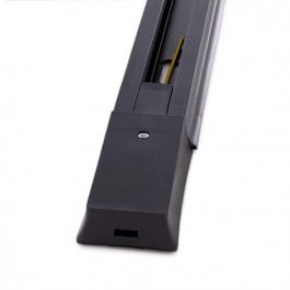 Carril Monofásico de Aluminio para Focos LED, 2 Metros, Negro, para Instalación en Pared o Techo - HO-218000CARRIL-N-2M Precio: 12.50000059. SKU: B1HZCG9678