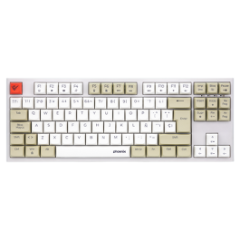 Phoenix technologies Teclado Gaming Royal PBT Mecánico Blanco Switches Outemu Brown