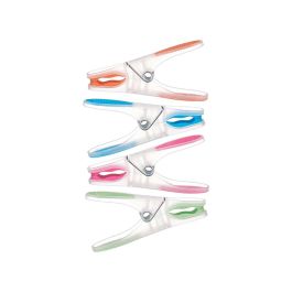 Arte Regal Set de 20 Pinzas de Silicona para Arte - Azul, Naranja, Rosa, Verde - Plástico, Silicona, Metal (24 Unidades) Arte Regal Set de 20 Pinzas de Silicona para Arte - Azul, Naranja, Rosa, Verde - Plástico, Silicona, Metal (24 Unidades)