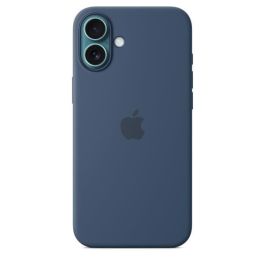 APPLE iPhone 16 Plus - Funda de silicona con MagSafe - Mezclilla APPLE iPhone 16 Plus - Funda de silicona con MagSafe - Mezclilla