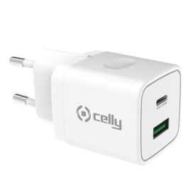 Celly Cargador Pared 1 Usb - 1 Usb-C 20 W Blanco Precio: 9.5000004. SKU: S7762266