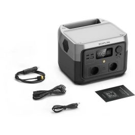 Generador eléctrico portátil River 2 Max, 512 WH, 2 CA Salida - 500 W en total (Overvoltaje 1000 W) Generador eléctrico portátil River 2 Max, 512 WH, 2 CA Salida - 500 W en total (Overvoltaje 1000 W)