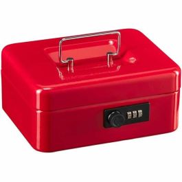 Burg Wachter Caja de Monedas Money Code 5020 Rojo con Apertura por Código, Acero Rojo