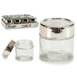 Bote Redondo Cristal Trans Tapa 8Cl Vivalto 6CM (48 Unidades) Precio: 43.58999953. SKU: B15F3AV6XP