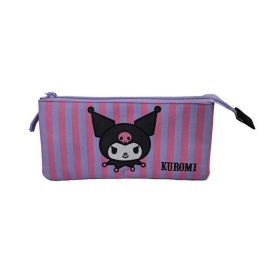Toybags Estuche Kuromi Triple con Interior Forrado y Cremalleras de Alta Calidad, 44 x 30 x 20 cm Precio: 10.50000006. SKU: B12VK5DHQP