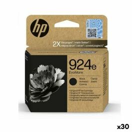 Cartucho de Tinta Original HP 924E Negro (30 unidades) Cartucho de Tinta Original HP 924E Negro (30 unidades)