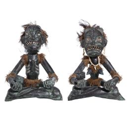 S/2 Figura Negro Madera Decoración 50 X 53 X 67 cm Precio: 175.0023. SKU: B13CP436YX