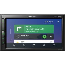 Pioneer SPH-EVO62DAB Autorradio 1 DIN con Pantalla Táctil 6.8" Negro, DAB+, Bluetooth, USB, MP3, FLAC, DIVX, MPEG4