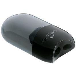 Faber Castell Sacapuntas Doble Negro para lápices Standard y Jumbo