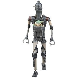 Hasbro Star Wars The Black Series Figura de Acción IG-12 y Grogu de The Mandalorian, 15 cm