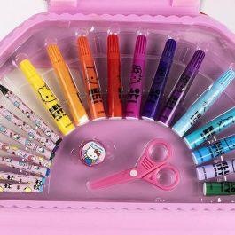 Cerdá Set Papelería Coloreable Hello Kitty 50 Piezas Rosa Edad +3 Años