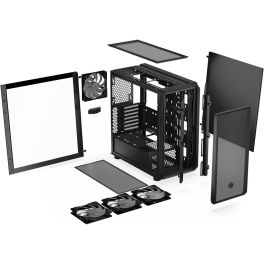 ENDORFY ARX 700 ARGB TG Black Torre PC ATX con Ventana Lateral e Iluminación Multi RGB