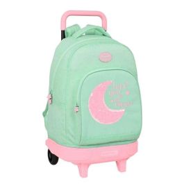 Mochila Safta Grande Con Ruedas Compact Extraibles Safta Reciclado Blackfit8 Moon 450x330x220 mm