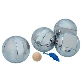 Juego petanca metal 4 bolas en maletin. 16x7x17cm Juego petanca metal 4 bolas en maletin. 16x7x17cm