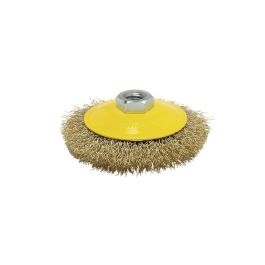 Cepillo conico de alambre ondulado ø115mm fho115 mota Precio: 7.49999987. SKU: B1C2VJR3MX