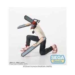 Sega Pm Figura Coleccionable Chainsaw Man 13 cm de PVC Resistente Diseño Perchering para Estantería Anime Detallada Sega Pm Figura Coleccionable Chainsaw Man 13 cm de PVC Resistente Diseño Perchering para Estantería Anime Detallada
