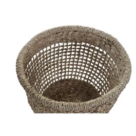 Cesta Balines DKD Home Decor Natural 35 x 35 x 35 cm Set de 3