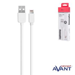 AVANT CONNECT Cable Lightning a USB 2A (compatible iPhone 5, 6, 7) Color Blanco Precio: 2.0328. SKU: B1GYQ84QNG