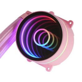 Mars Gaming ML-ONE120 Rosa Refrigeración Líquida CPU TDP 200W Espejo Infinito Ventilador FRGB Silencioso Multisocket Universal Mars Gaming ML-ONE120 Rosa Refrigeración Líquida CPU TDP 200W Espejo Infinito Ventilador FRGB Silencioso Multisocket Universal