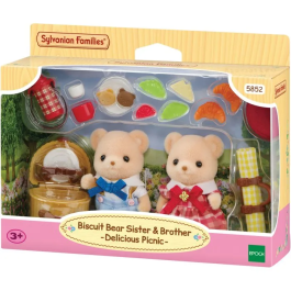 Sylvanian Families - El Picnic Gourmet de los Osos Galleta - Figura y Accesorios - SYL5054131058527 Precio: 43.49999973. SKU: B1EMYBJ6MK