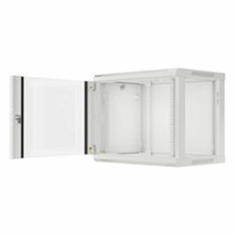 Lanberg WF01-6409-10S Armario Rack Bastidor de Pared de 9U con Carga Máxima de 60 kg, Color Gris