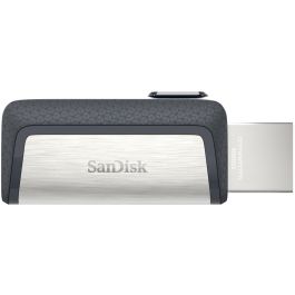 SanDisk SDDDC2-064G-G46 Ultra Pendrive Dual USB Tipo-C y Tipo-A 64GB USB 3.1 Alta Velocidad 150MB/s para Smartphones, Tablets y PC