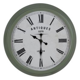 Reloj de Pared Verde Hierro 70 x 70 x 6,5 cm Precio: 90.49999948. SKU: B15XXZVWJQ