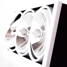 Foco Downlight Cardan LED 36W 3.600Lm 6000ºK CREE RA►90 40.000H [JW-CAR-LED-3x12W-CW]