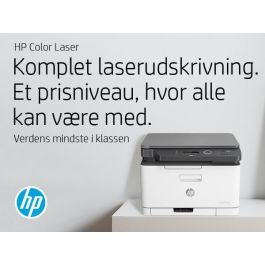 HP 178nw Impresora Multifunción Láser Color Wi-Fi, Compacta, Escanea, Copia, Imprime desde Móvil, Alta Calidad Color