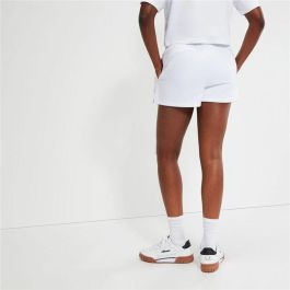 Pantalones Cortos Deportivos para Mujer Ellesse Kyrana Loopback Blanco