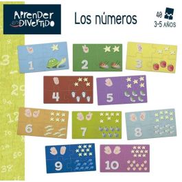 Juego aprender es divertido los números con 40 piezas encajables Juego aprender es divertido los números con 40 piezas encajables