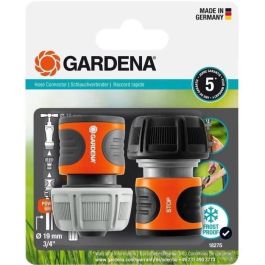 Conectores rápidos + Aquastop - GARDENA - 19 mm Conectores rápidos + Aquastop - GARDENA - 19 mm