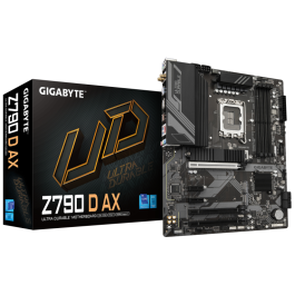 Gigabyte Z790 D AX Placa Base Intel Z790 DDR5 LGA 1700 ATX WiFi 6E Bluetooth 5.3 M.2 SATA III 7 Puertos USB 3.2 Gen 1 HDMI DP 2.5Gb Ethernet Precio: 188.58999984. SKU: B12C7NS32M