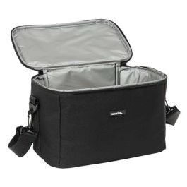 Safta Nevera Cuadrada Waterproof Accesorios Negro 29x19x18 cm