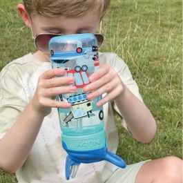 Nuby NUB0048526890491 Pack de 2 botellas de agua Super Quench 540 ml Azul