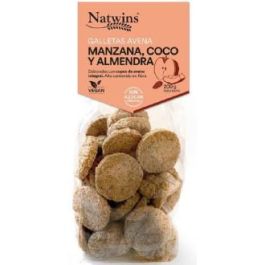 NATWINS Galletas de Avena con Manzana, Coco y Almendra sin Azúcar Añadido Veganas 200g Precio: 3.4999998. SKU: B1HDQGD4GW