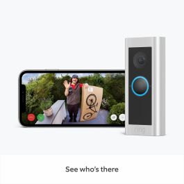 Ring Spotlight Cam Pro Battery Cámara de seguridad IP Exterior Inalámbrica 1080p Blanca