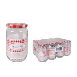 La Mediterranea Bote de Vidrio Norma con Tapa 720 ml / 720cc - 9 cm de diámetro x 15 cm de alto (12 Unidades) Precio: 12.94999959. SKU: B1FK3TR7CP