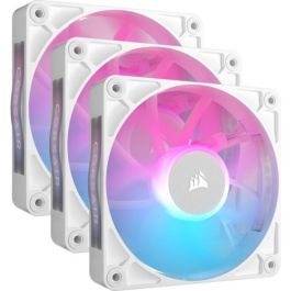 VENTILADOR CAJA CORSAIR RX RGB SERIES iCUE LINK RX120 RGB BLANCO TRIPLE PACK CO-9051022-WW VENTILADOR CAJA CORSAIR RX RGB SERIES iCUE LINK RX120 RGB BLANCO TRIPLE PACK CO-9051022-WW