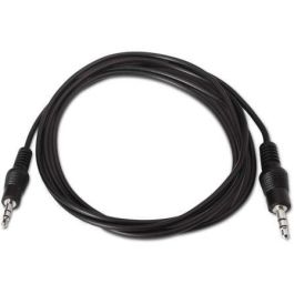 Aisens Cable Audio Estéreo Jack 3.5-M - Jack 3.5-M Negro 1.5M Aisens Cable Audio Estéreo Jack 3.5-M - Jack 3.5-M Negro 1.5M