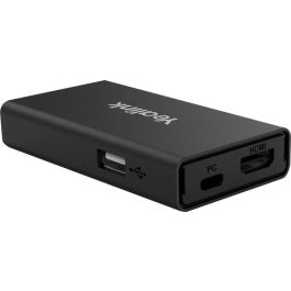 Yealink VCH51 Sharing Box, RJ-45, USB 2.0 Type A/Type C, HDMI, Negro