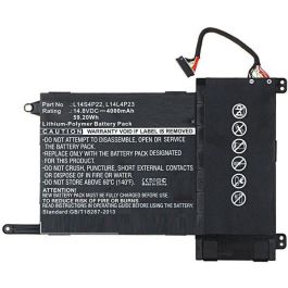 CoreParts Batería para Portátil Lenovo IdeaPad Y700, Eraser Y700 (15ISK, 17ISK, 15ACZ) 73.15Wh 15.4V 4750mAh Negra