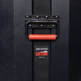 GATOR Estuche Rígido para Bombo de 20" x 16" - Protección Robusta para Instrumentos Musicales